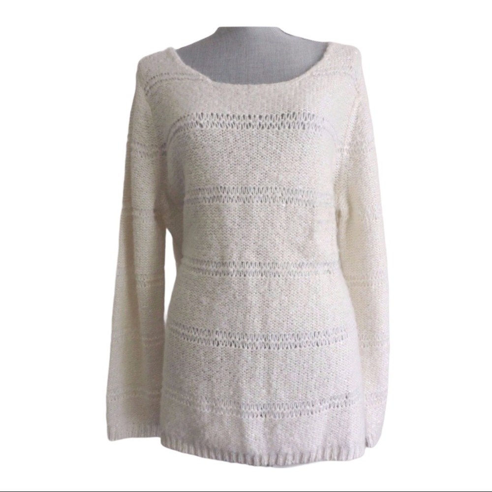 Chico’s Cream Sweater 16 (XL)